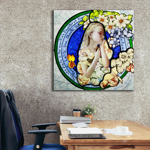 Image of 'Shakti' by Rita Shimelfarb, Giclee Canvas Wall Art,37x37