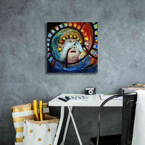 Image of 'Samsara' by Rita Shimelfarb, Giclee Canvas Wall Art,18x18