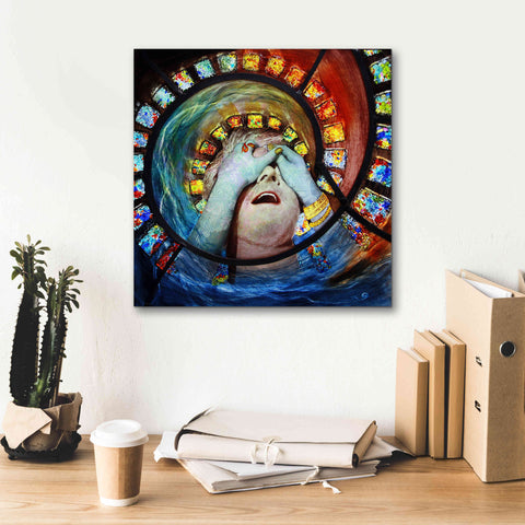 Image of 'Samsara' by Rita Shimelfarb, Giclee Canvas Wall Art,18x18