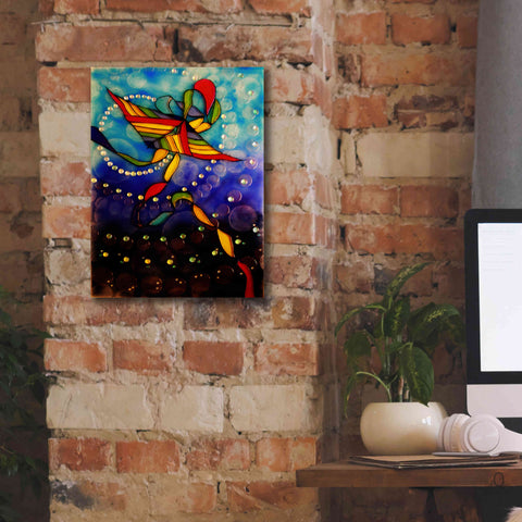 Image of 'Kite Reflected' by Rita Shimelfarb, Giclee Canvas Wall Art,12x16