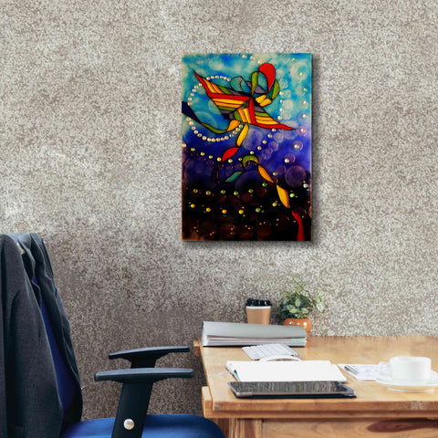 Image of 'Kite Reflected' by Rita Shimelfarb, Giclee Canvas Wall Art,18x26