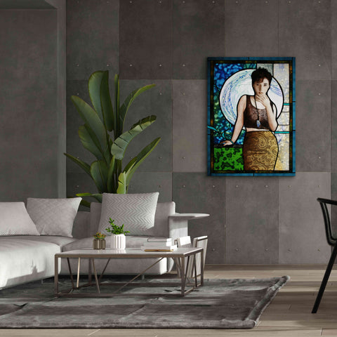 Image of 'Blueheart' by Rita Shimelfarb, Giclee Canvas Wall Art,40x54