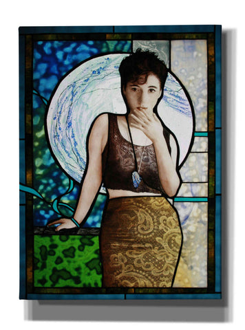 Image of 'Blueheart' by Rita Shimelfarb, Giclee Canvas Wall Art