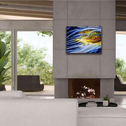 Image of 'Anemone Cerianthid' by Rita Shimelfarb, Giclee Canvas Wall Art,34x26