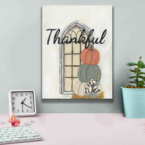 Image of 'Fall Thankful' by Ashley Justice, Giclee Canvas Wall Art,12x16