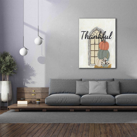 Image of 'Fall Thankful' by Ashley Justice, Giclee Canvas Wall Art,40x54