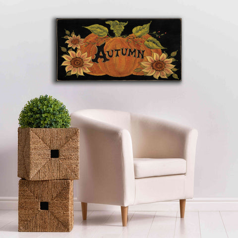 Image of 'Pumpkin Spice' by Lisa Hilliker, Giclee Canvas Wall Art,40x20