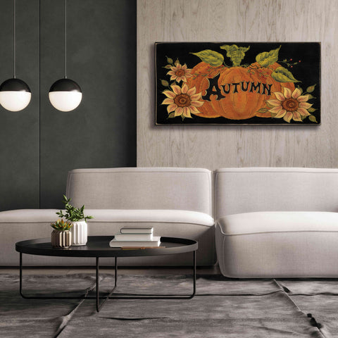 Image of 'Pumpkin Spice' by Lisa Hilliker, Giclee Canvas Wall Art,60x30