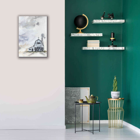 Image of 'Haven Mini Barn' by Julie Norkus, Giclee Canvas Wall Art,18x26