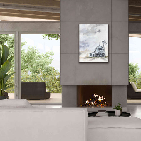 Image of 'Haven Mini Barn' by Julie Norkus, Giclee Canvas Wall Art,26x34