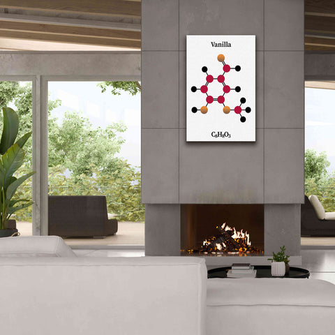 Image of 'Vanilla Molecule' by Epic Portfolio, Giclee Canvas Wall Art,26x40
