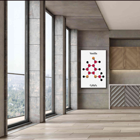 Image of 'Vanilla Molecule' by Epic Portfolio, Giclee Canvas Wall Art,40x60