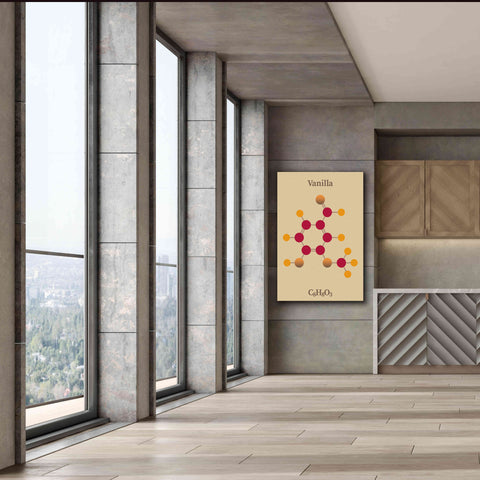 Image of 'Vanilla Molecule 2' by Epic Portfolio, Giclee Canvas Wall Art,40x60