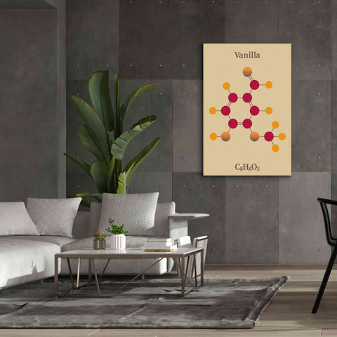 Image of 'Vanilla Molecule 2' by Epic Portfolio, Giclee Canvas Wall Art,40x60