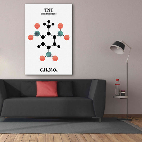 Image of 'TNT Molecule' by Epic Portfolio, Giclee Canvas Wall Art,40x60
