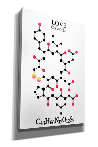 Image of 'Oxytocin Molecule' by Epic Portfolio, Giclee Canvas Wall Art