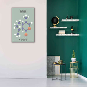 'Catnip Molecule 2' by Epic Portfolio, Giclee Canvas Wall Art,26x40