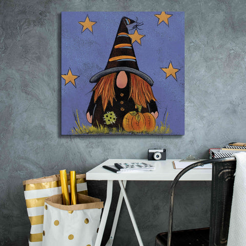 Image of 'Halloween Gnome' by Lisa Hilliker, Giclee Canvas Wall Art,26x26