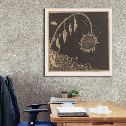 Image of 'Tentoonstelling der Nagelaten Werken Van Vincent Van Gogh, Amsterdam' by Richard Roland Holst, Giclee Canvas Wall Art,37x37