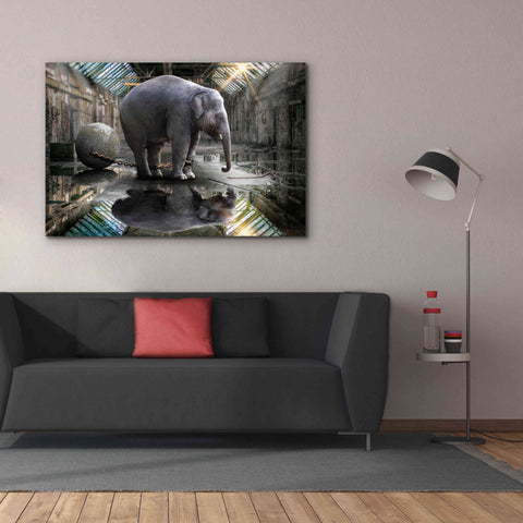 Image of 'The Big Grey' by Alan, Giclee Canvas Wall Art,60x40