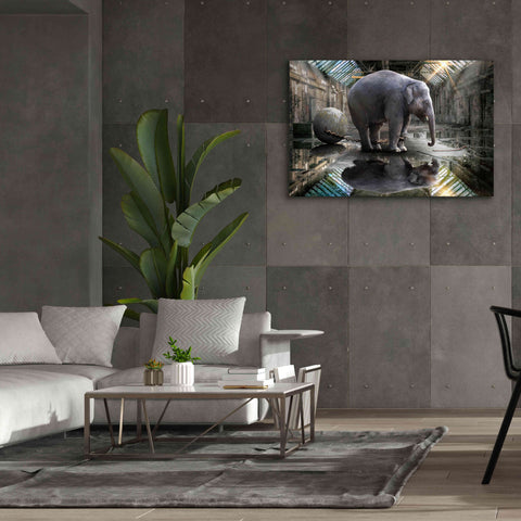 Image of 'The Big Grey' by Alan, Giclee Canvas Wall Art,60x40