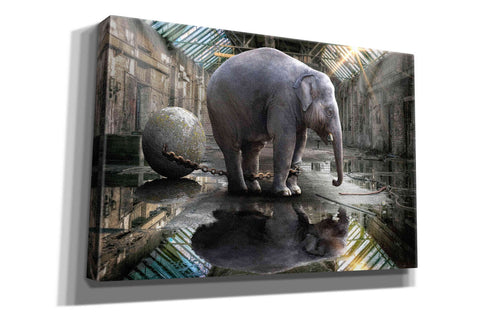 Image of 'The Big Grey' by Alan, Giclee Canvas Wall Art