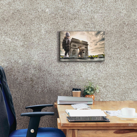 Image of 'Playtime' by Alan, Giclee Canvas Wall Art,18x12