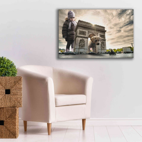 Image of 'Playtime' by Alan, Giclee Canvas Wall Art,40x26