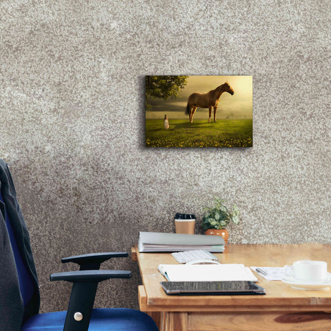 Image of 'Field of Visions' by Alan, Giclee Canvas Wall Art,18x12