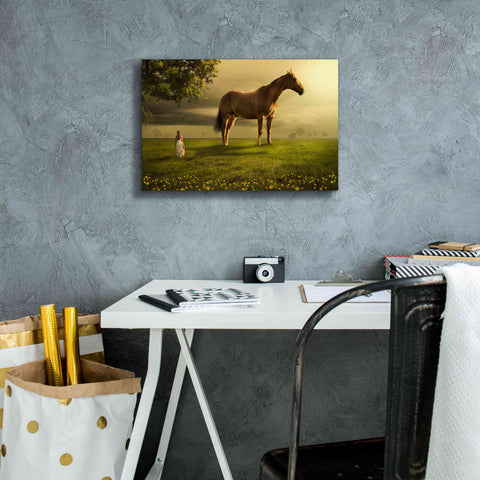 Image of 'Field of Visions' by Alan, Giclee Canvas Wall Art,18x12