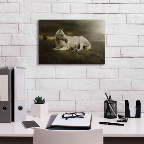 Image of 'Oversized' by Alan, Giclee Canvas Wall Art,18x12