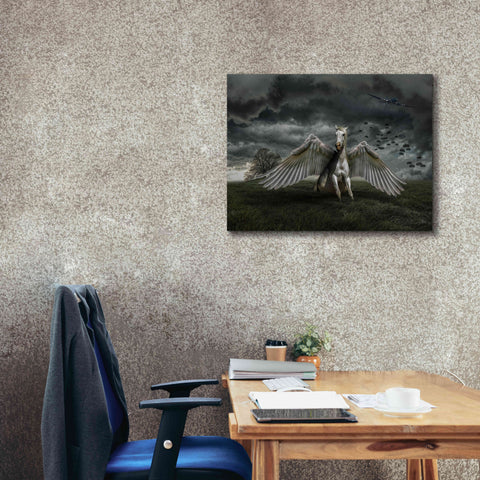 Image of 'Pegasus Rising' by Alan, Giclee Canvas Wall Art,34x26