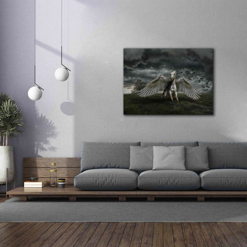 Image of 'Pegasus Rising' by Alan, Giclee Canvas Wall Art,54x40