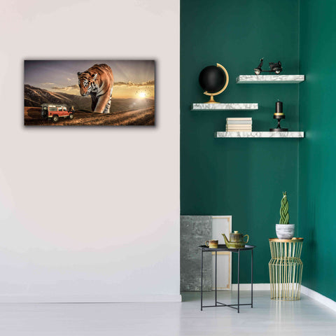 Image of 'Hunters' by Alan, Giclee Canvas Wall Art,40x20