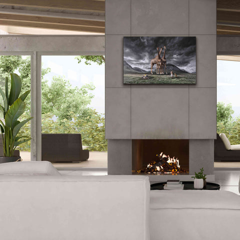 Image of 'Long Neck Scotland' by Alan, Giclee Canvas Wall Art,40x26