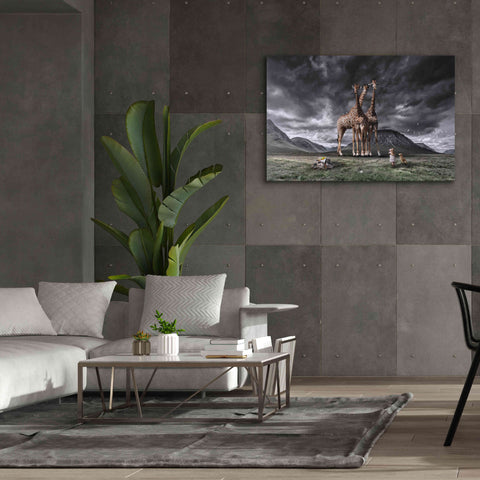 Image of 'Long Neck Scotland' by Alan, Giclee Canvas Wall Art,60x40