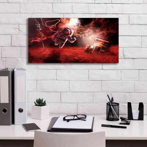 Image of 'Space Kicks on Route 66' by Alan, Giclee Canvas Wall Art,24x12