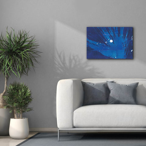 Image of 'Indigo Burst I' by Regina Moore, Canvas Wall Art,26 x 18