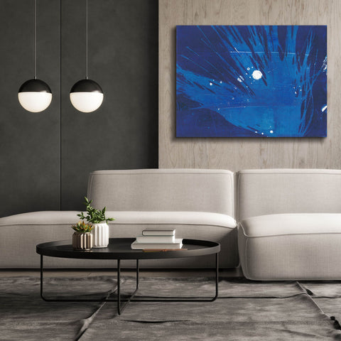 Image of 'Indigo Burst I' by Regina Moore, Canvas Wall Art,54x40