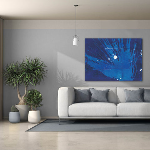 Image of 'Indigo Burst I' by Regina Moore, Canvas Wall Art,54x40