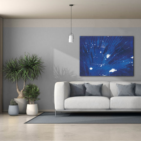 Image of 'Indigo Burst II' by Regina Moore, Canvas Wall Art,54x40