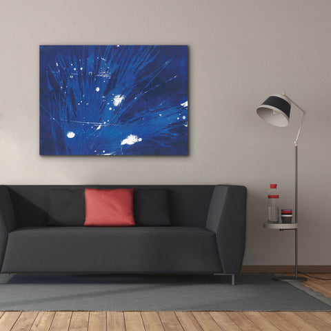 Image of 'Indigo Burst II' by Regina Moore, Canvas Wall Art,54x40