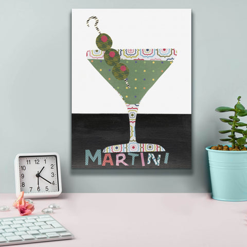 Image of 'Mix Me a Drink II' by Regina Moore, Canvas Wall Art,12 x 16