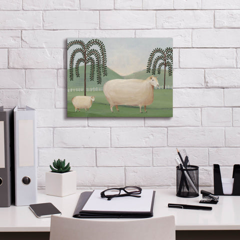 Image of 'Folk Farm I' by Regina Moore, Canvas Wall Art,16 x 12