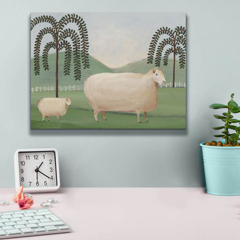 Image of 'Folk Farm I' by Regina Moore, Canvas Wall Art,16 x 12