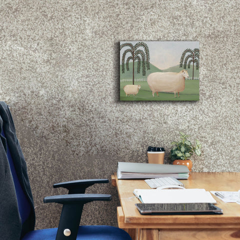 Image of 'Folk Farm I' by Regina Moore, Canvas Wall Art,16 x 12