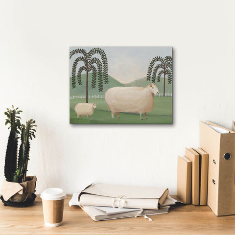 Image of 'Folk Farm I' by Regina Moore, Canvas Wall Art,16 x 12