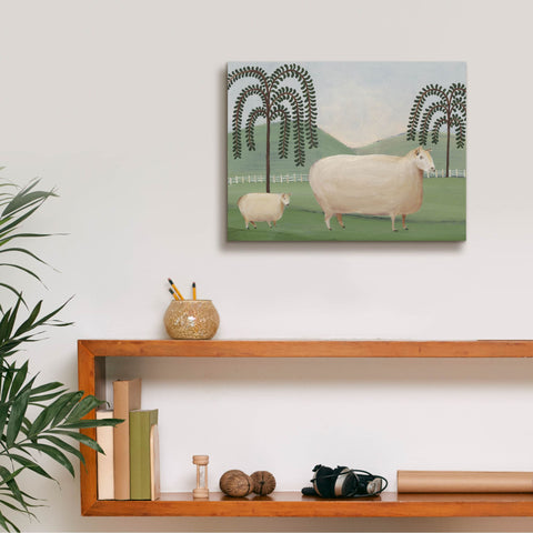 Image of 'Folk Farm I' by Regina Moore, Canvas Wall Art,16 x 12