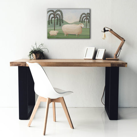 Image of 'Folk Farm I' by Regina Moore, Canvas Wall Art,26 x 18