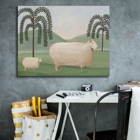 Image of 'Folk Farm I' by Regina Moore, Canvas Wall Art,34 x 26